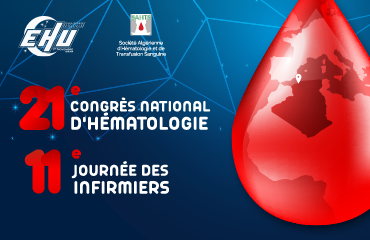 21e Congrès National d’Hématologie et la 11e Journée des infirmiers d’hématologie